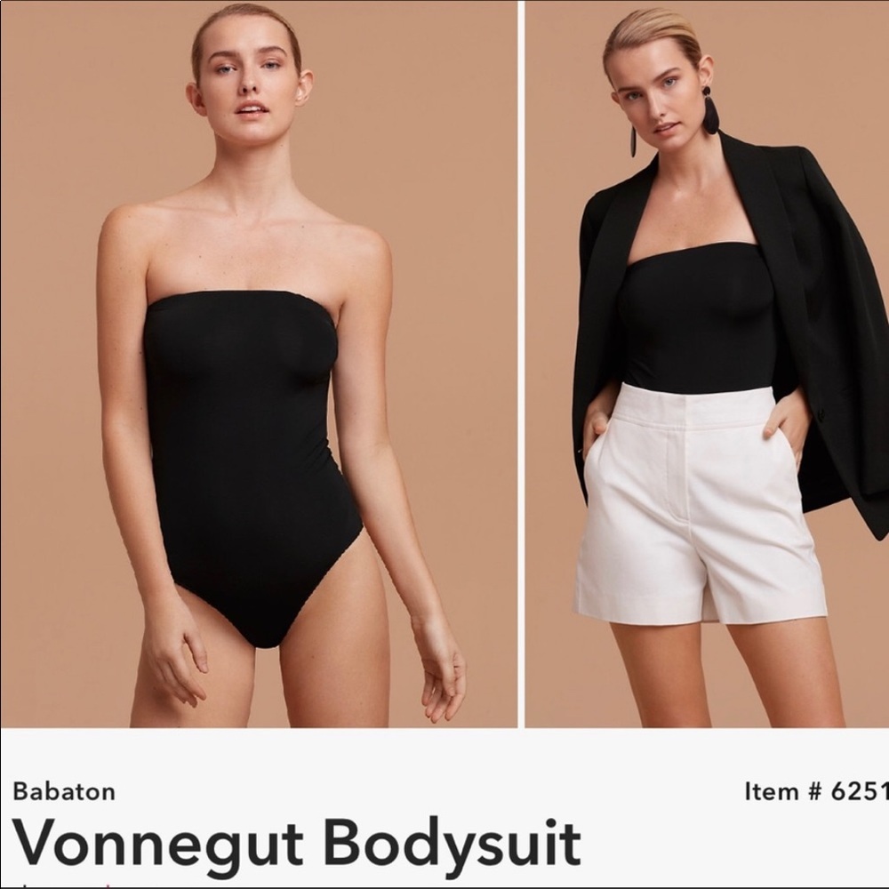 Babaton Vonnegut Strapless Bodysuit